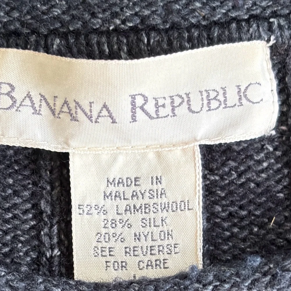 Banana Republic Lambswool/Silk Blend Sweater